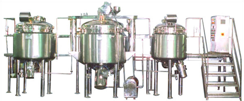 syrup manufacturing plant