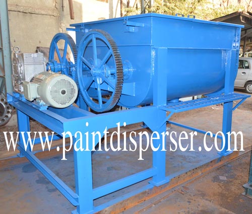 pug mill for paint industry